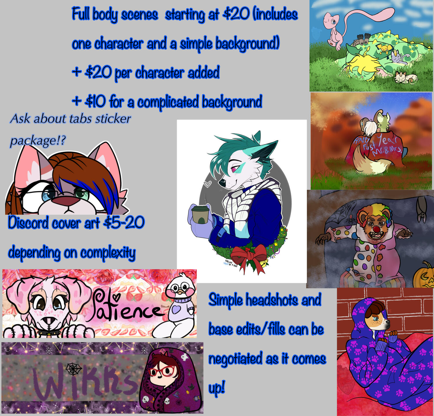 Chikiwatabs Ti and tabby colab